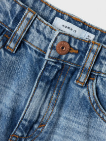 NAME IT Loose Shorts Silas Medium Blue